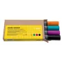 Marker Sigel BA011 4 tk Must magenta Oranž Türkiissinine