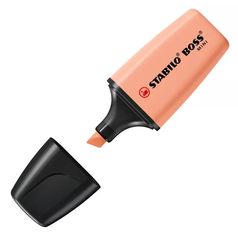 STABILO BOSS MINI marker, 6 tk, laiotsaline, mitmevärviline