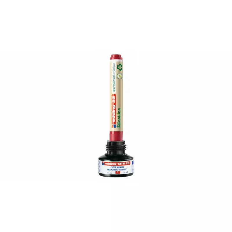 Püs marker Edding EcoLine 21 punane 10 tk