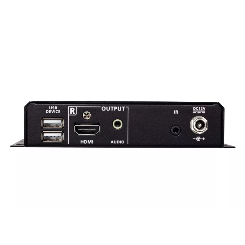 AV-saatja ja -vastuvõtja ATEN True 4K HDMI/USB HDBT3.0-Lite – 4096×2160 @ kuni 40 m, USB Type-A/Type-B, alalisvoolu toide
