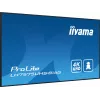 iiyama LH7575UHS-B1AG Signage Display digitaalne lameekraan 190,5 cm (75 tolli) LCD Wi-Fi 500 cd/m² 4K Ultra HD Must sisseehitatud protsessor Android 11 24/7
