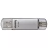 Hama C-Laeta USB-mälupulk 32 GB USB tüüp-A / USB USB-C 3.2 Gen 1 (3.1 Gen 1) Hõbedane