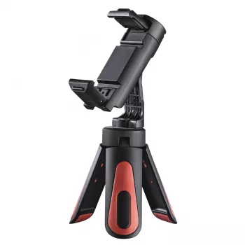Hama Pocket II Rotation tripod Smartphone/Tablet 3 leg(s) Must, Red