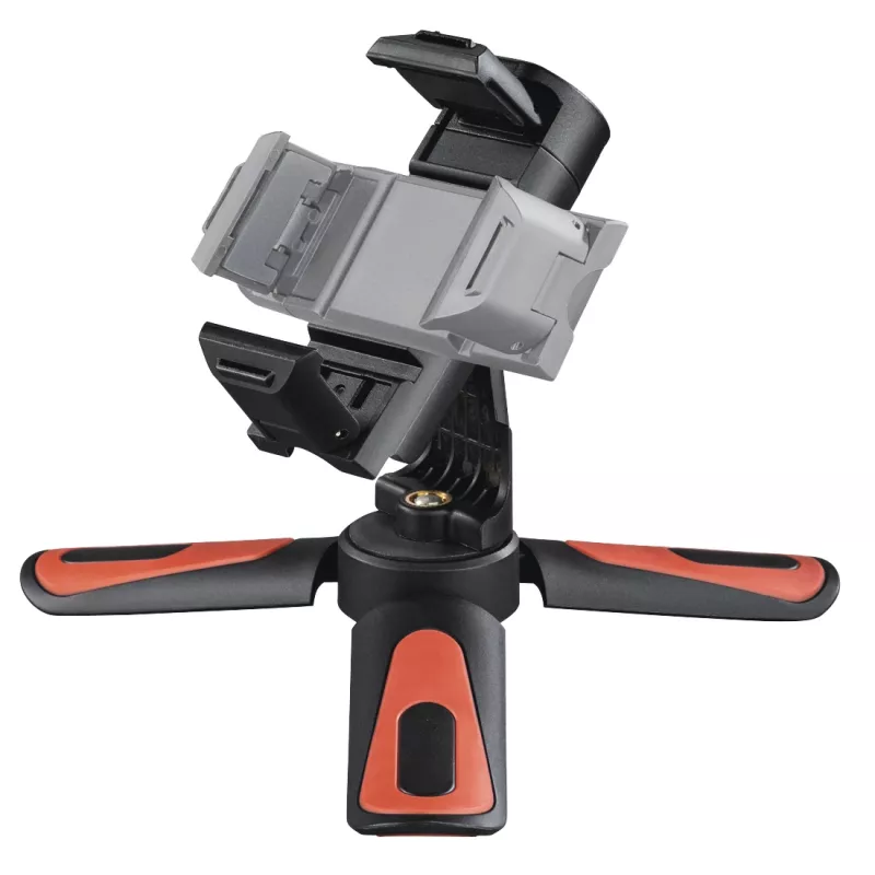 Hama Pocket II Rotation tripod Smartphone/Tablet 3 leg(s) Must, Red