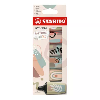 Marker STABILO BOSS MINI 6 tk Meislitera Mitmevärviline
