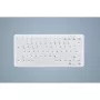 Klaviatuurikate Active Key AK-C4110 — silikoon, saksa paigutus, 291×139×25 mm, valge