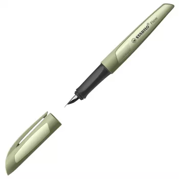Täitesulepea STABILO Flow khaki kassett sinine tint