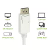 Techly DisplayPort 1.2 isane / HDMI emane adapter 15 cm valge IADAP DP-HDMIF2
