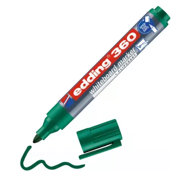 Marker Edding 360 Bullet tip roheline
