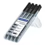 Püs marker Staedtler 31-9WP4GS Must 4 tk