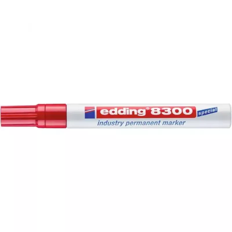 Püsimarker kuulotsaga Edding 8300 Punane