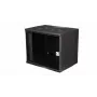 Equip Eco Mount 19' kapp, 09U, 540X400MM, RAL9005 must