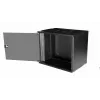 Equip Eco Mount 19' kapp, 09U, 540X400MM, RAL9005 must
