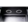 Equip Eco Mount 19' kapp, 09U, 540X400MM, RAL9005 must
