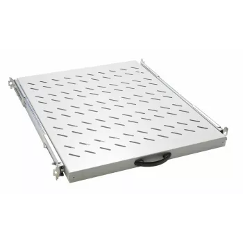 Libistatav riiul EQUIP 19-tolline, 1U, 800 mm sügavus, helehall