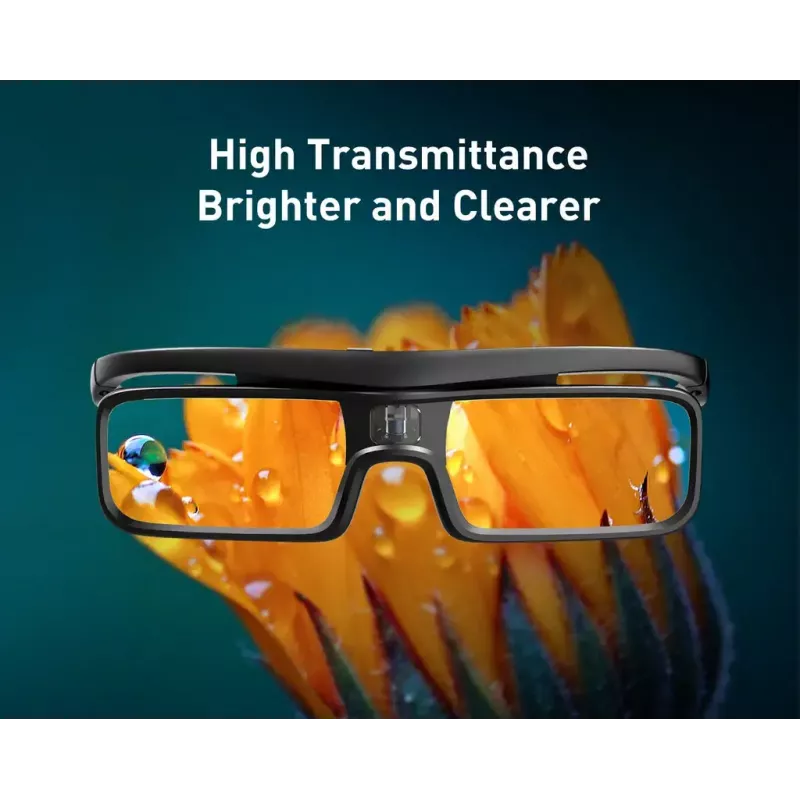 DANGBEI aktiivsed stereoskoopilised 3D-prillid, Micro-USB, must