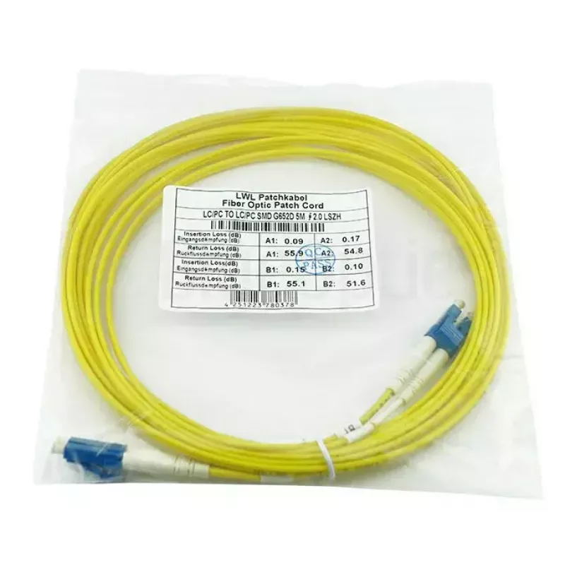 Fiiberoptiline kaabel BlueOptics CAB-SMF-LC-LC-7-BO 7,5 m G.657.A1 LC LC
