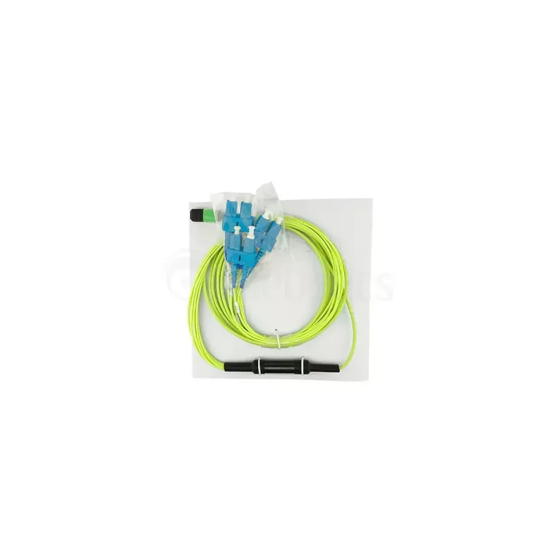 BlueOptics fiiberoptiline kaabel SFP5142BU10MKB 10 m, G.657.A1, 4x SC to MPO, kollane