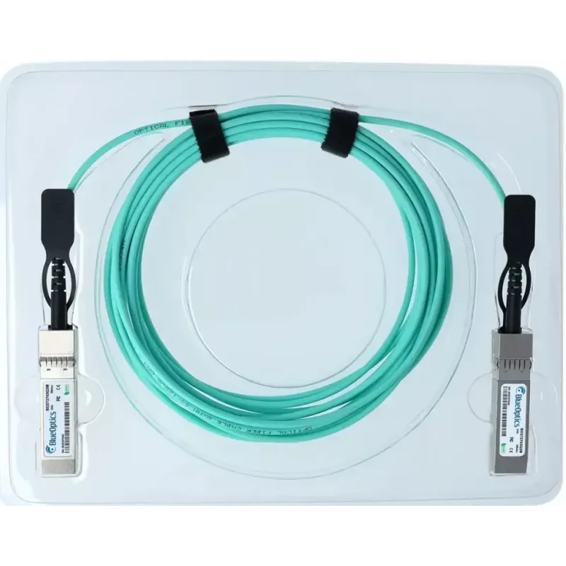 BlueOptics SFP28-AOC-25M-AT-BO SFP28 aktiivne optiline kaabel, 25 m, aqua värvi, isane-isasele