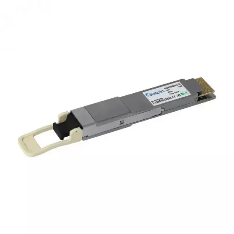 Võrgusaatja moodul BlueOptics QDD-2X100-SR4-S-BO QSFP-DD 200000 Mbit/s 850 nm 100 m hõbedane