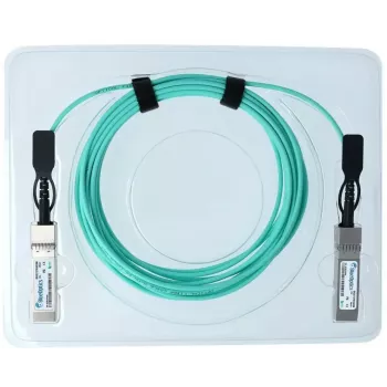 BlueOptics SFP28 aktiivne optiline kaabel UACC-AOC-SFP28-25M-BO, 25 m, SFP28–SFP28, aqua