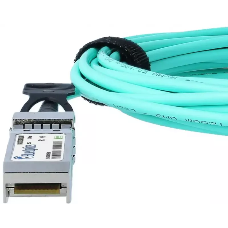 BlueOptics SFP28 aktiivne optiline kaabel UACC-AOC-SFP28-25M-BO, 25 m, SFP28–SFP28, aqua