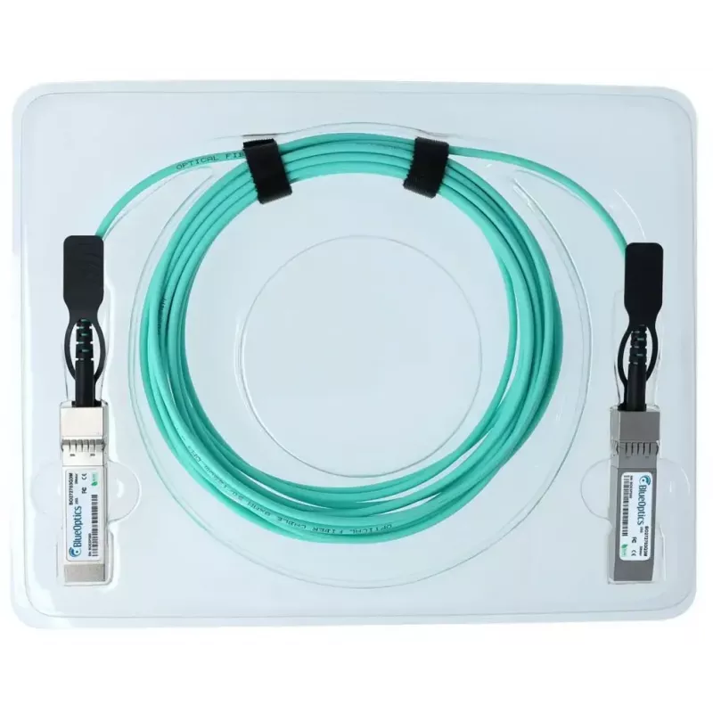 BlueOptics InfiniBand / fiiberoptiline kaabel SFP28 25 m, Aqua, isane-isasele