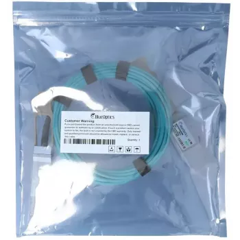 Kiudoptiline InfiniBand kaabel BlueOptics BFXT-BO QSFP56 — 10 m, oranž, QSFP56 isane-isasele