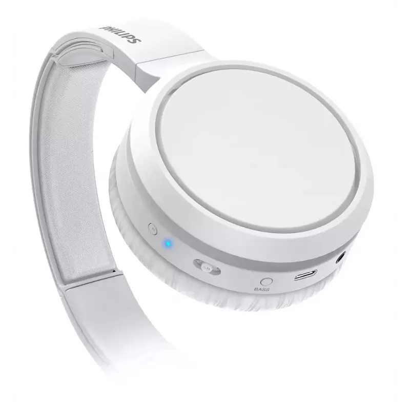 Philips 5000 seeria TAH5205WT/00 kõrvaklapid/peakomplekt Juhtmevaba Peakomplekti-raam Muusika USB USB-C Bluetooth Valge