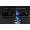 ATEN True 4K DP/HDMI Optiline KVM 10km, Saatja ja vastuvõtja, Juhtmega ühendatav, 10000 m, 4096 x 2160 pikslit, Must, Metall