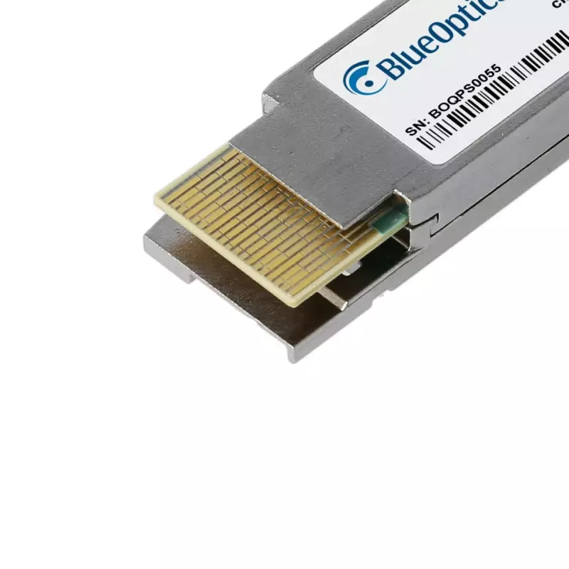 Võrgu transiiveri moodul BlueOptics BO29X854S1D-BO QSFP-DD fiiberoptika 400000 Mbit/s hõbe metall