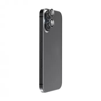 Objektiivikate d bramante eco-lens Pro — läbipaistev klaas ja plast, iPhone 17/16/16 Plus jaoks