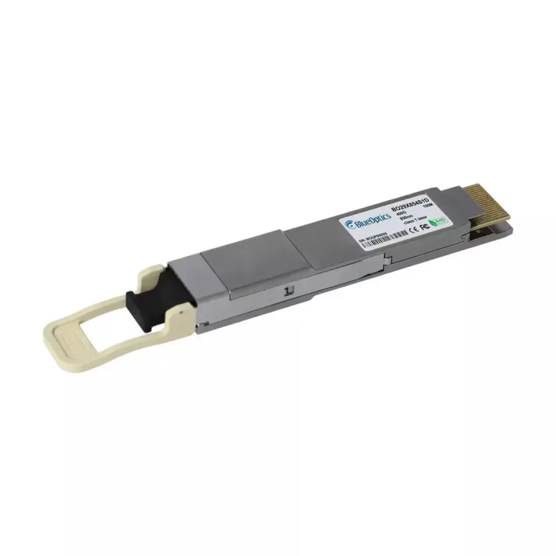 Võrgusaatja moodul BlueOptics T-DQ8FNS-N00-M-BO, QSFP-DD, fiiberoptiline, 400000 Mbit/s, MTP/MPO-16, 100 m