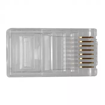 ACT RJ45 (8P/8C) modulaarpistik ümarkaabli jaoks keerutatud juhtmetega