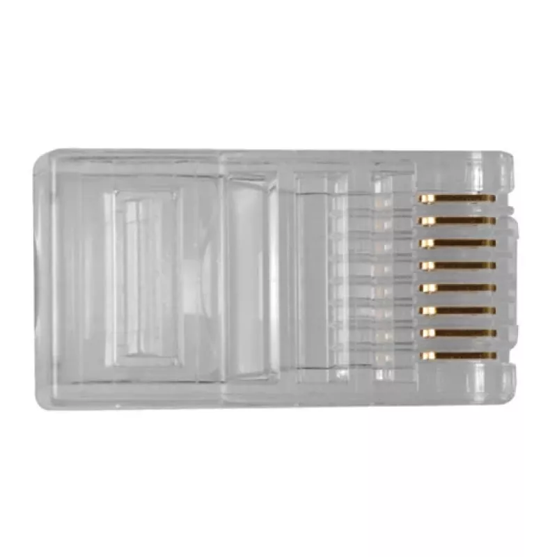 ACT RJ45 (8P/8C) modulaarpistik ümarkaabli jaoks keerutatud juhtmetega