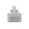 ACT RJ45 (8P/8C) modulaarpistik ümarkaabli jaoks keerutatud juhtmetega