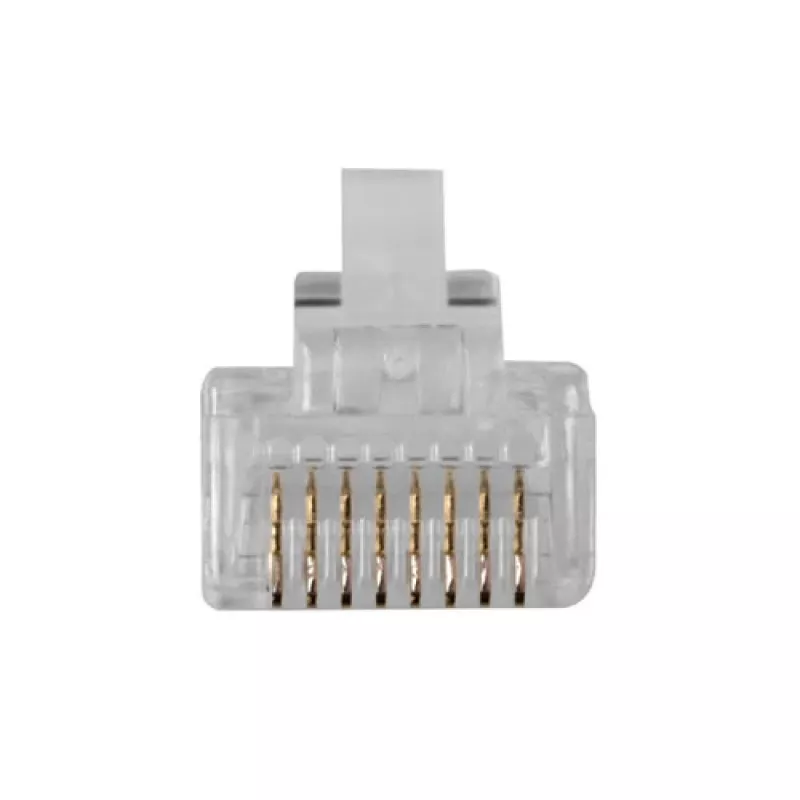 ACT RJ45 (8P/8C) modulaarpistik ümarkaabli jaoks keerutatud juhtmetega