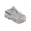 ACT RJ45 (8P/8C) modulaarpistik ümarkaabli jaoks keerutatud juhtmetega