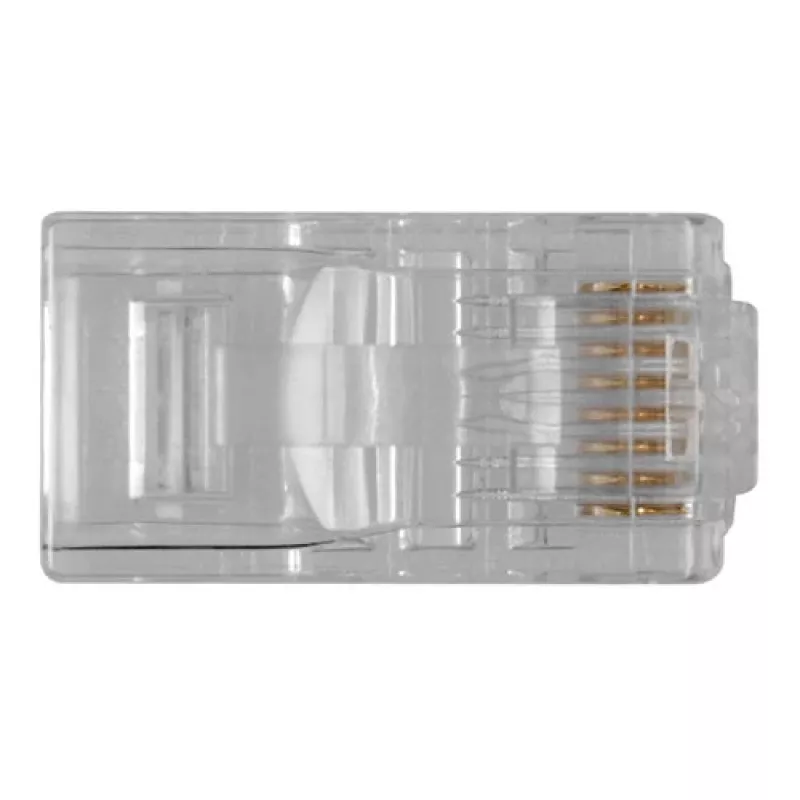 ACT RJ45 (8P/8C) modulaarpistik ümarkaabli jaoks keerutatud juhtmetega