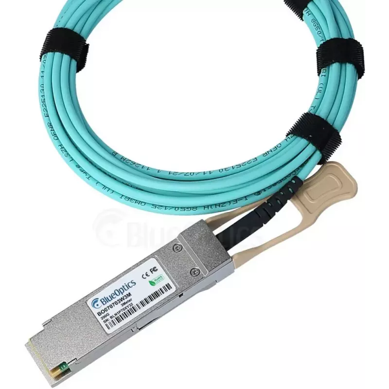 BlueOptics InfiniBand/fiiberoptiline kaabel QSFP56 QSFP56-le 10 m oranž