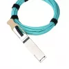 Optilise fiibri AOC-kaabel BlueOptics BO070703W10M-BO QSFP56–QSFP56, 10 m, tsüaan
