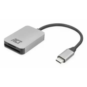 Kaardilugeja ACT AC7056 USB 3.2 Gen 1 USB-C hall MicroSD SD
