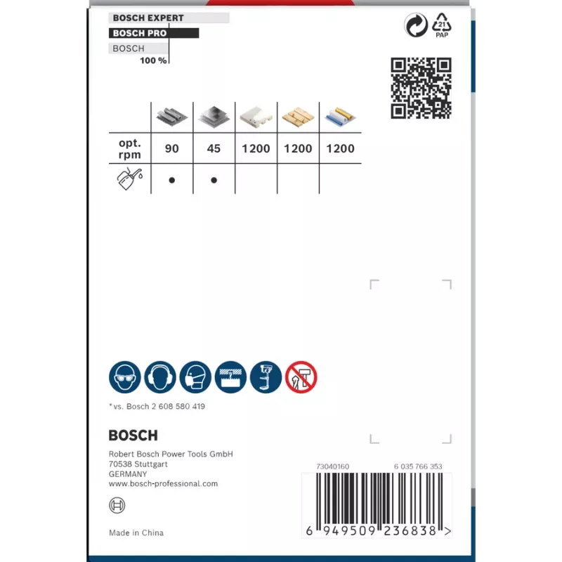 Hole Saw Bosch PRO Multi Material 44/92 mm — Ühes tükis, puurimiseks, kipsplaadi, metalli, plasti, pehme puidu jaoks