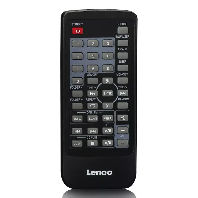 Kaasaskantav raadio Lenco SCD-720SI digitaalne tuuner DAB FM 2-suunaline kõlar
