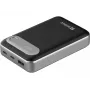 Sandberg Travel akupank 20000 PD35W, 20000 mAh, liitiumpolümeer (LiPo), 3,7 V, must, hõbedane