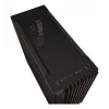 PC-korpus ASUS ProArt PA602 Wood Edition Midi Tower — must ja puit, toetab ATX/EATX, 2x200 mm ees, 1x140 mm taga