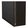 PC-korpus ASUS ProArt PA602 Wood Edition Midi Tower — must ja puit, toetab ATX/EATX, 2x200 mm ees, 1x140 mm taga