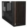 ASUS ProArt PA602 Wood Edition Modern Must - karastatud klaasiga paneel Midi Tower Must, Puit