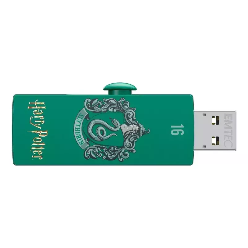 USB-mälupulk EMTEC M730 Slytherin 16 GB, USB Type-A 2.0, liugvorm, roheline