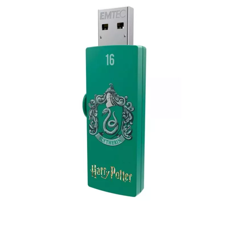 USB-mälupulk EMTEC M730 Slytherin 16 GB, USB Type-A 2.0, liugvorm, roheline